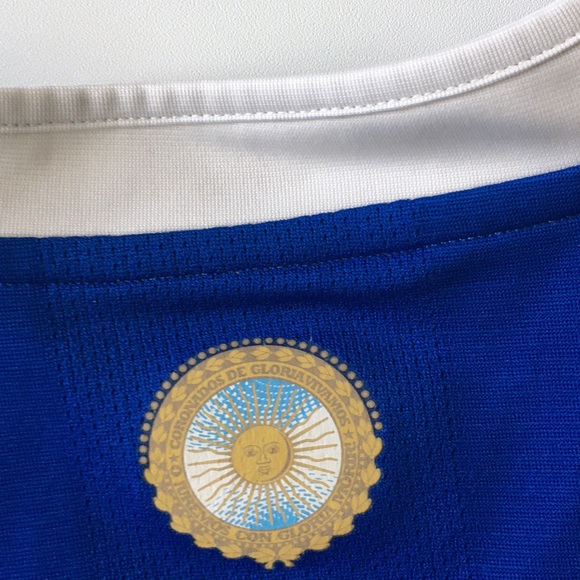 Adidas - Vintage Argentina Soccer Jersey - Mens M - Picture 4 of 6